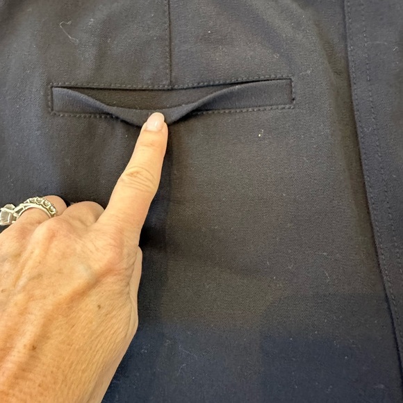 Derek Lam Mika Snap Pleated Cotton Shorts in Black - Picture 8 of 11